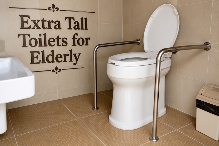 extra tall toilets for elderly
