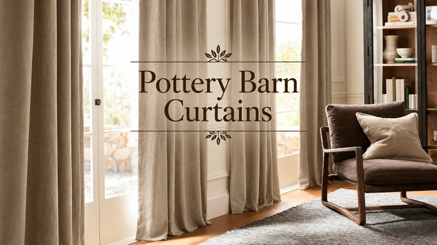 pottery barn curtains